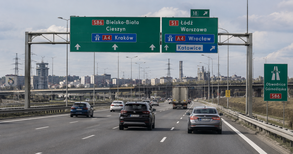 Obwodnica śląska – kluczowa strefa dla kierowców Uber Bolt w aglomeracji śląskiej