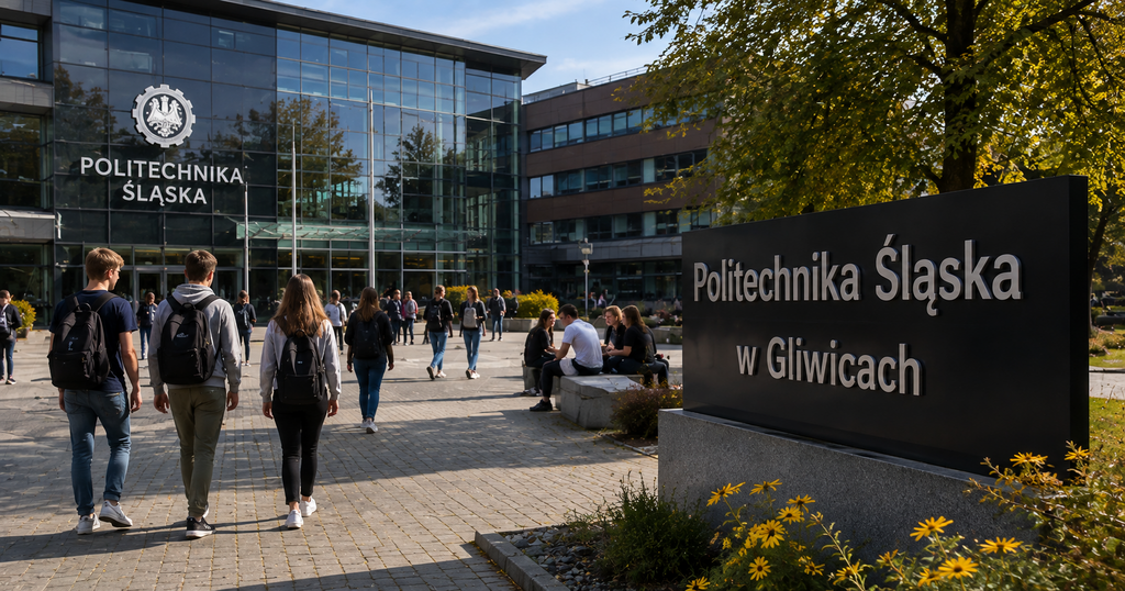 Politechnika Śląska w Gliwicach – strefa popytu dla kierowców Uber i Bolt