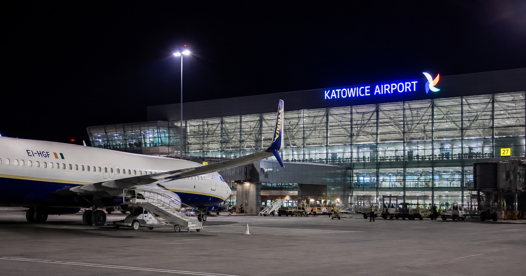 Lotnisko Katowice Pyrzowice – trasa lotniskowa dla kierowców Uber i Bolt