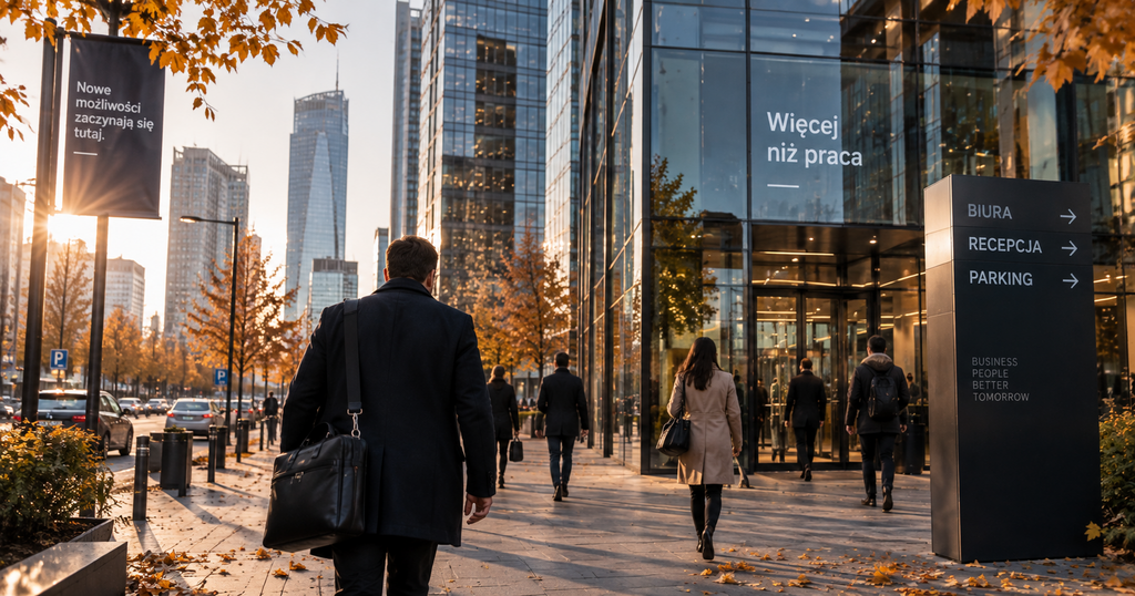 Centrum miasta jesienią – powrót popytu biznesowego na Uber i Bolt po wakacjach